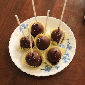 Banana Cake Pops