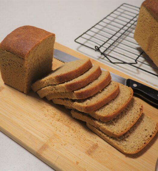 Vegan Whole Wheat Sandwich Bread