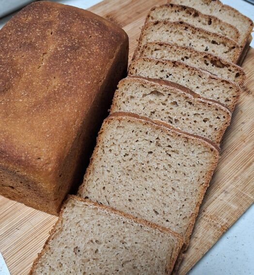 Whole wheat Sourdough Sandwich Bread