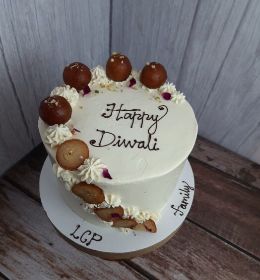 Gulab jamun cake