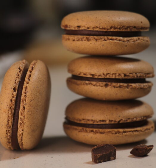 Chocolate Macaron