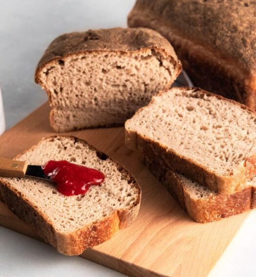 GF and vegan Sourdough sandwich bread