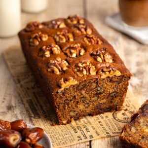 Dates Walnut Tea Cake