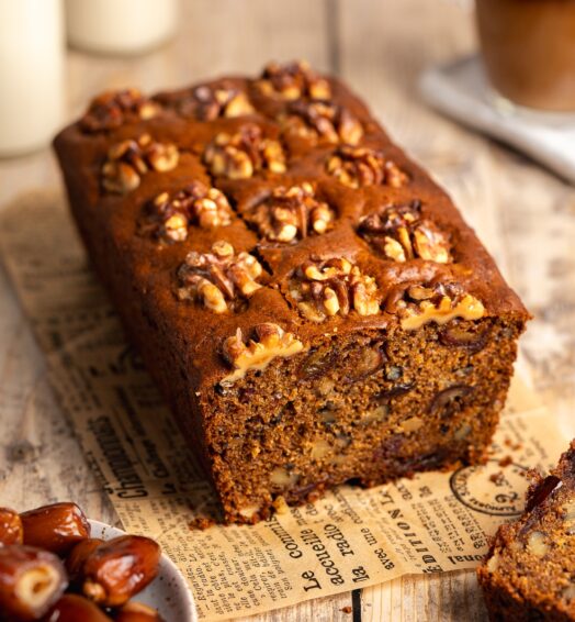 Dates Walnut Tea Cake