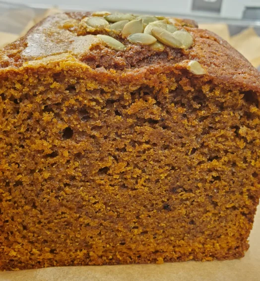 pumpkin spice tea cake