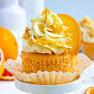 Orange Cupcake