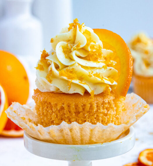 Orange Cupcake